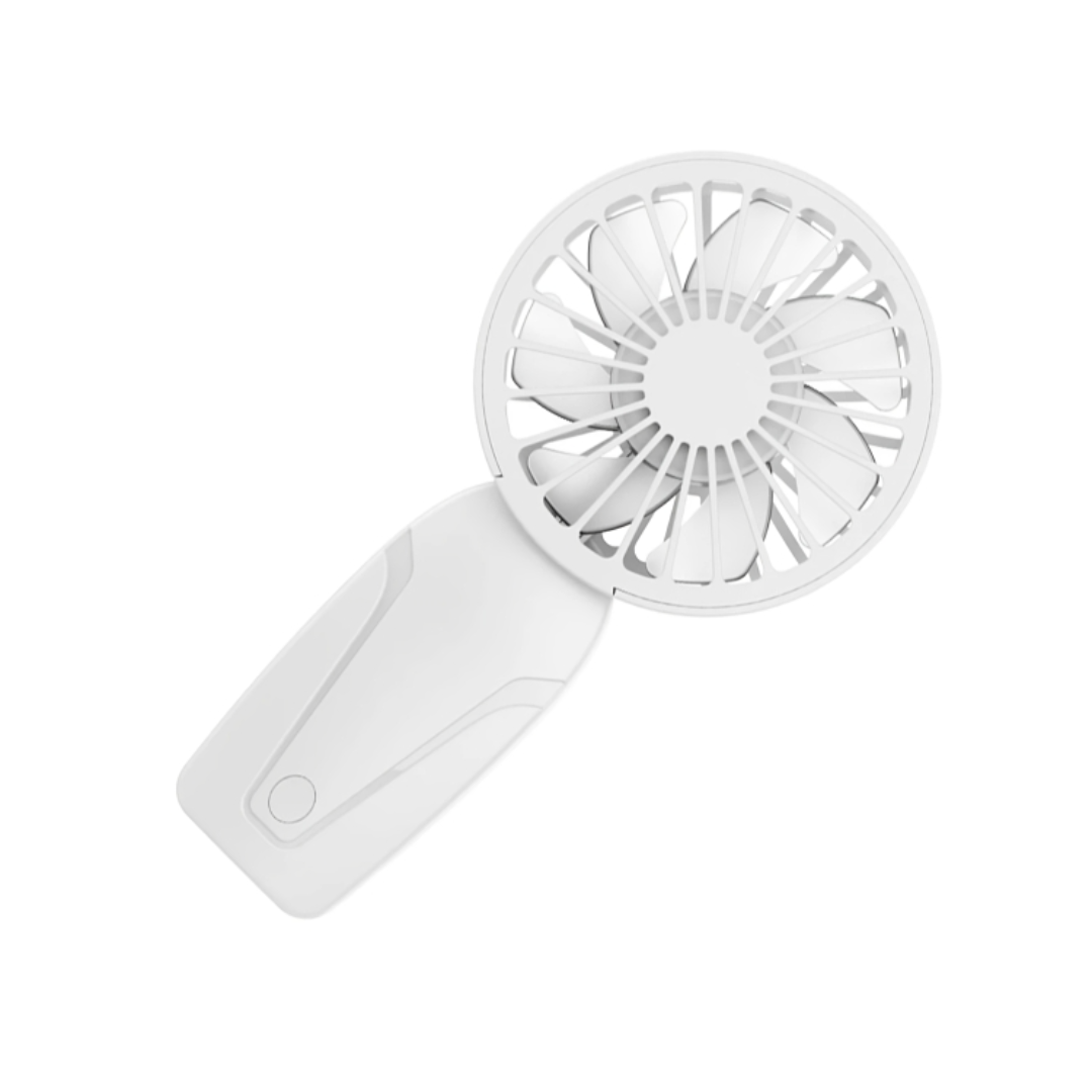Portable Fan with Silent Cooling & Rechargeable Battery – PocketBreeze Mini
