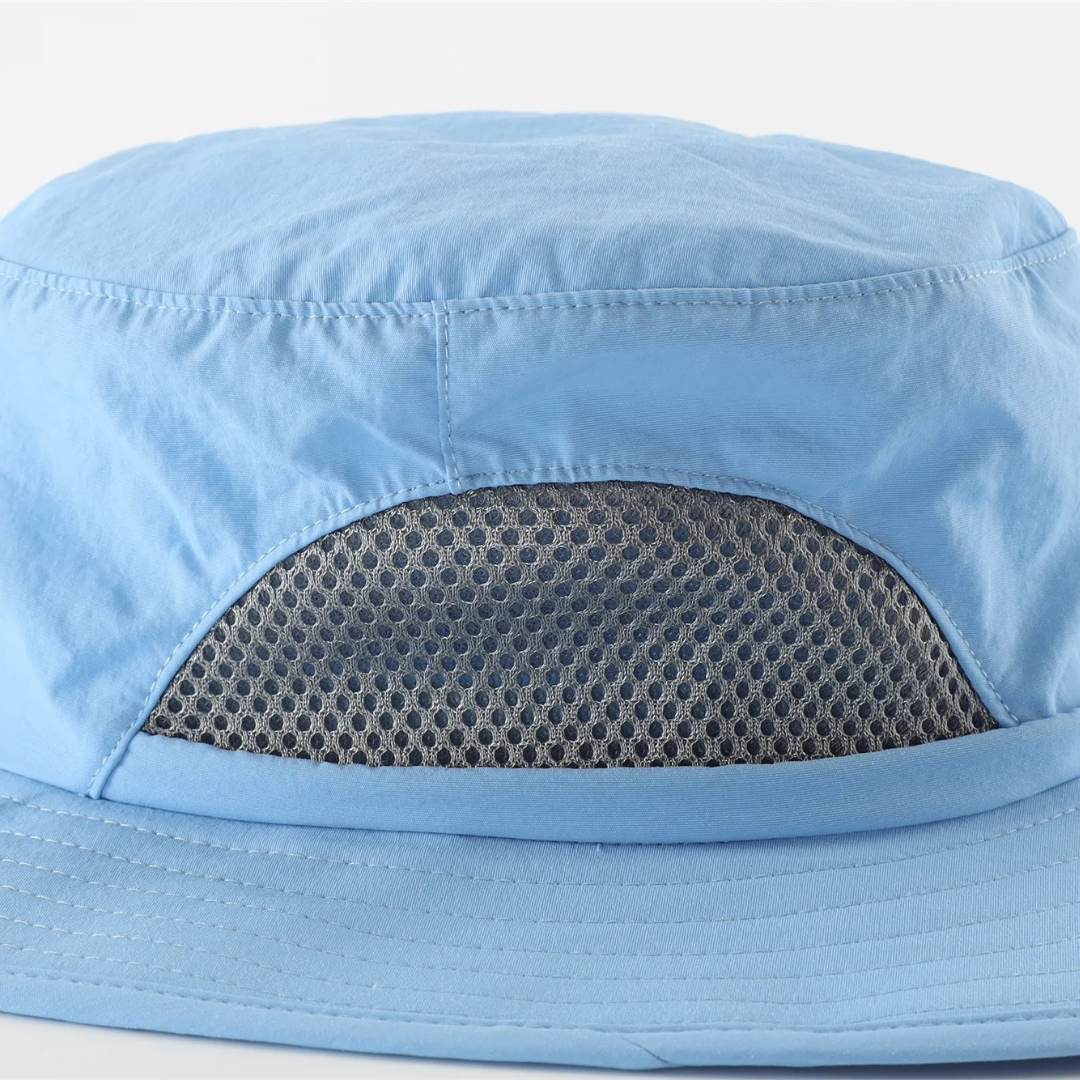 Sun Hat for Kids with Wide Brim & Breathable Mesh – Connectyle Adventure Cap