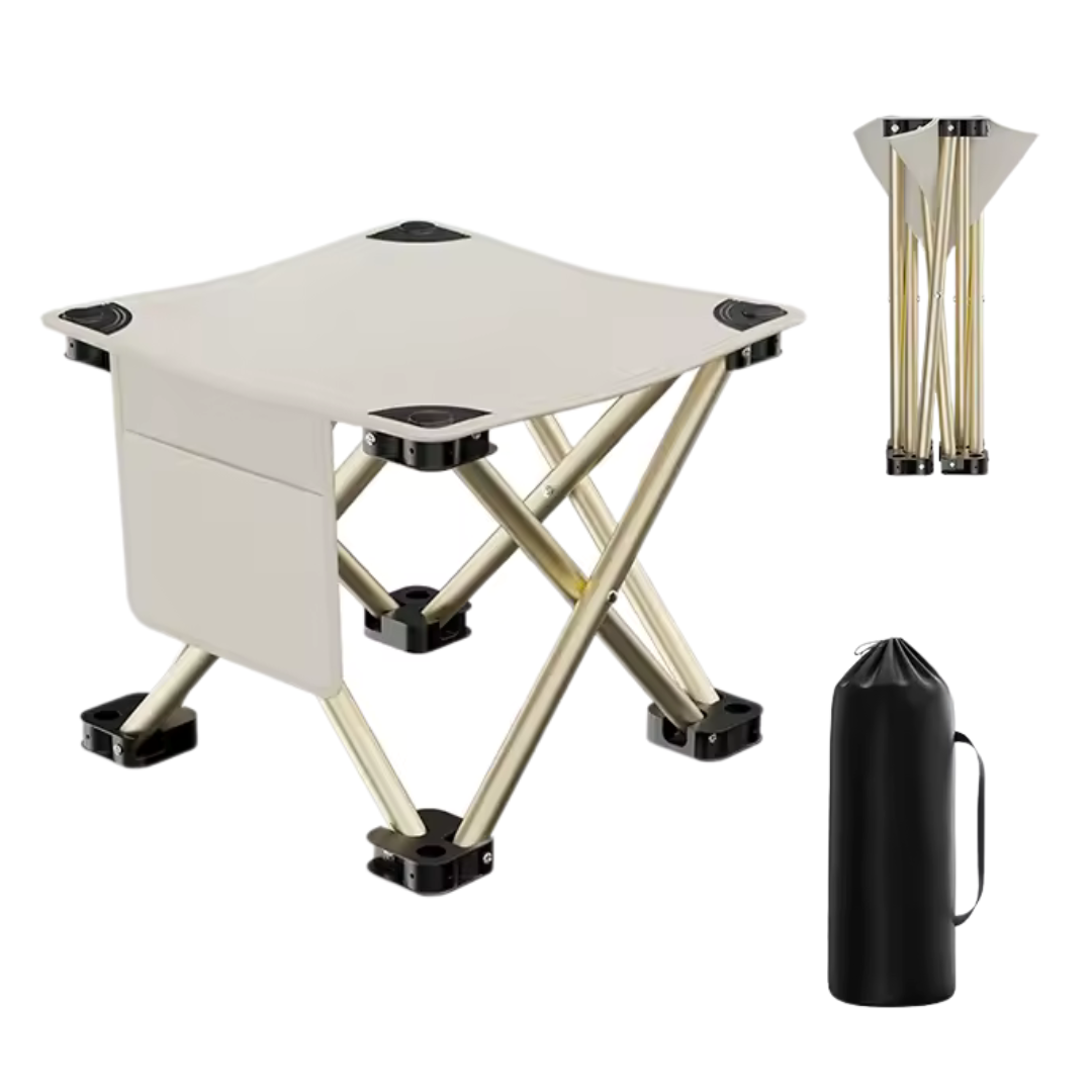 Foldable Outdoor Stool Ultra-Light & Compact – QuickSit Stool