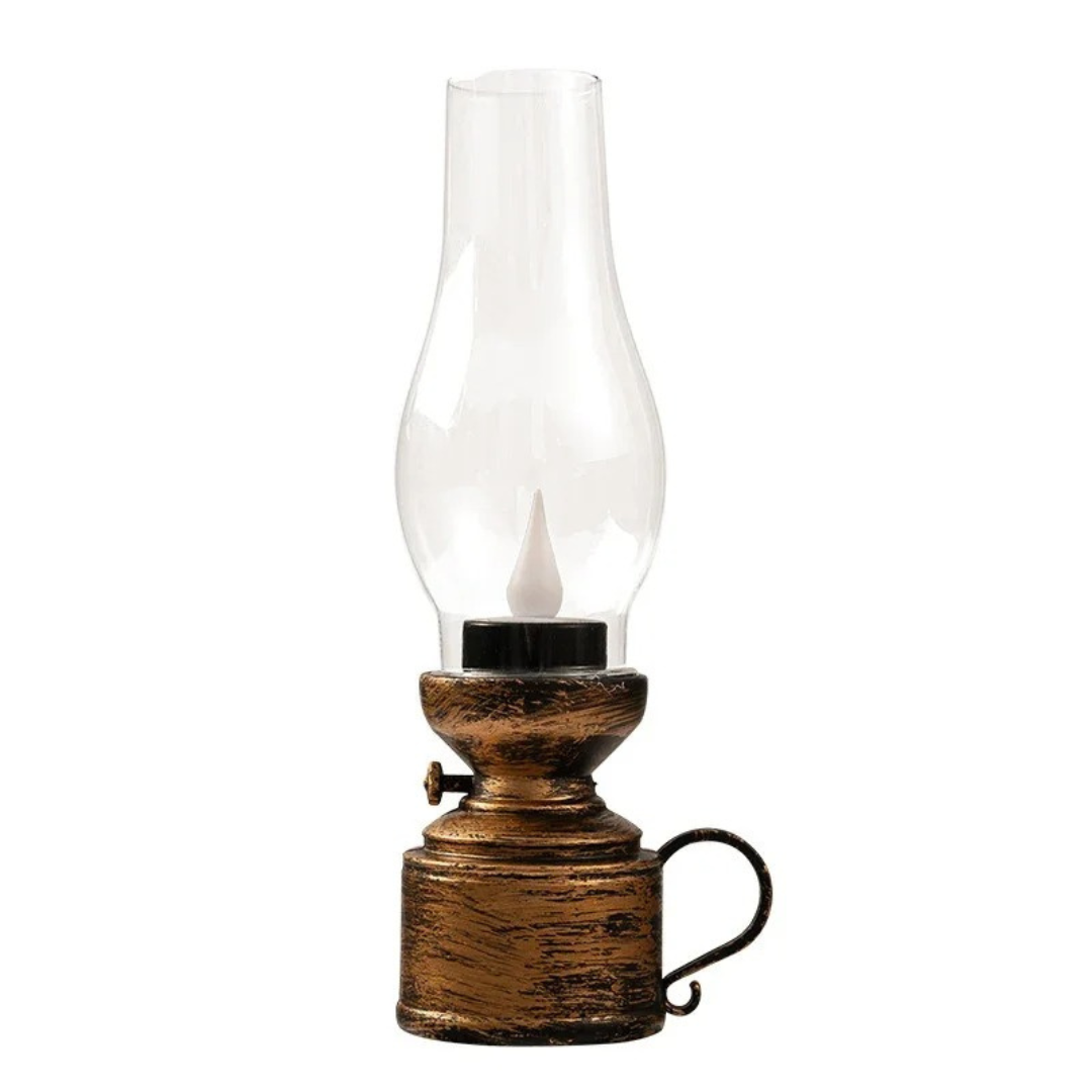 Vintage Light Retro Lamp – GlowFlame LED Lantern