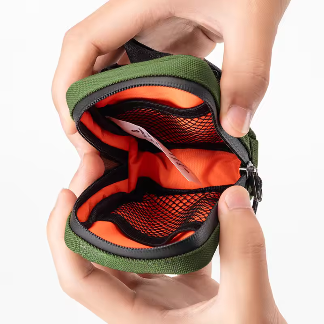 Ultra-lightweight bicycle saddle bag with zipper – SeatFix Mini