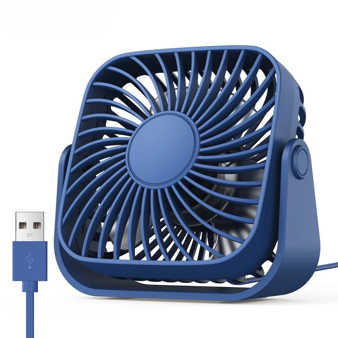 Portable Fan with Silent 3-Speed & 360° Adjustment – AeroCool Mini