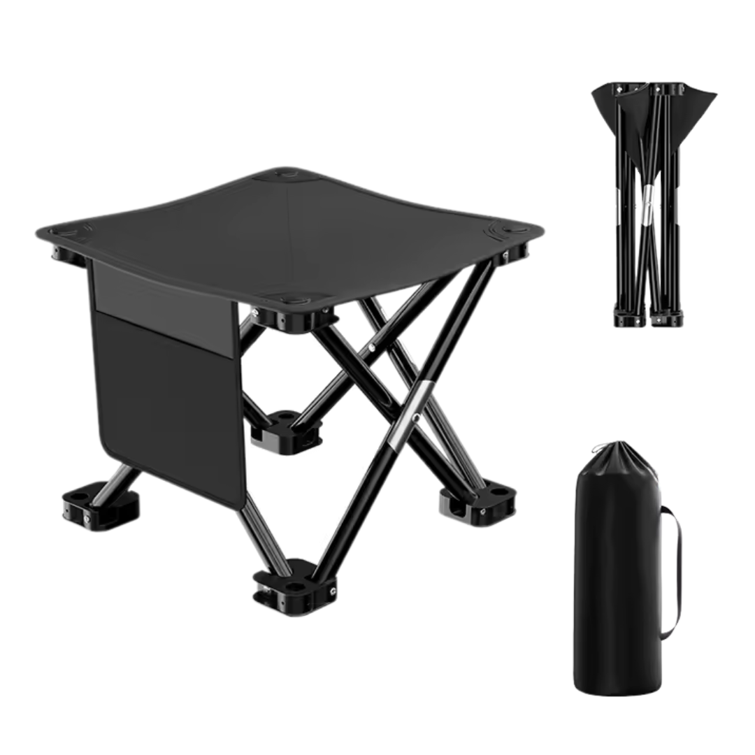 Foldable Outdoor Stool Ultra-Light & Compact – QuickSit Stool