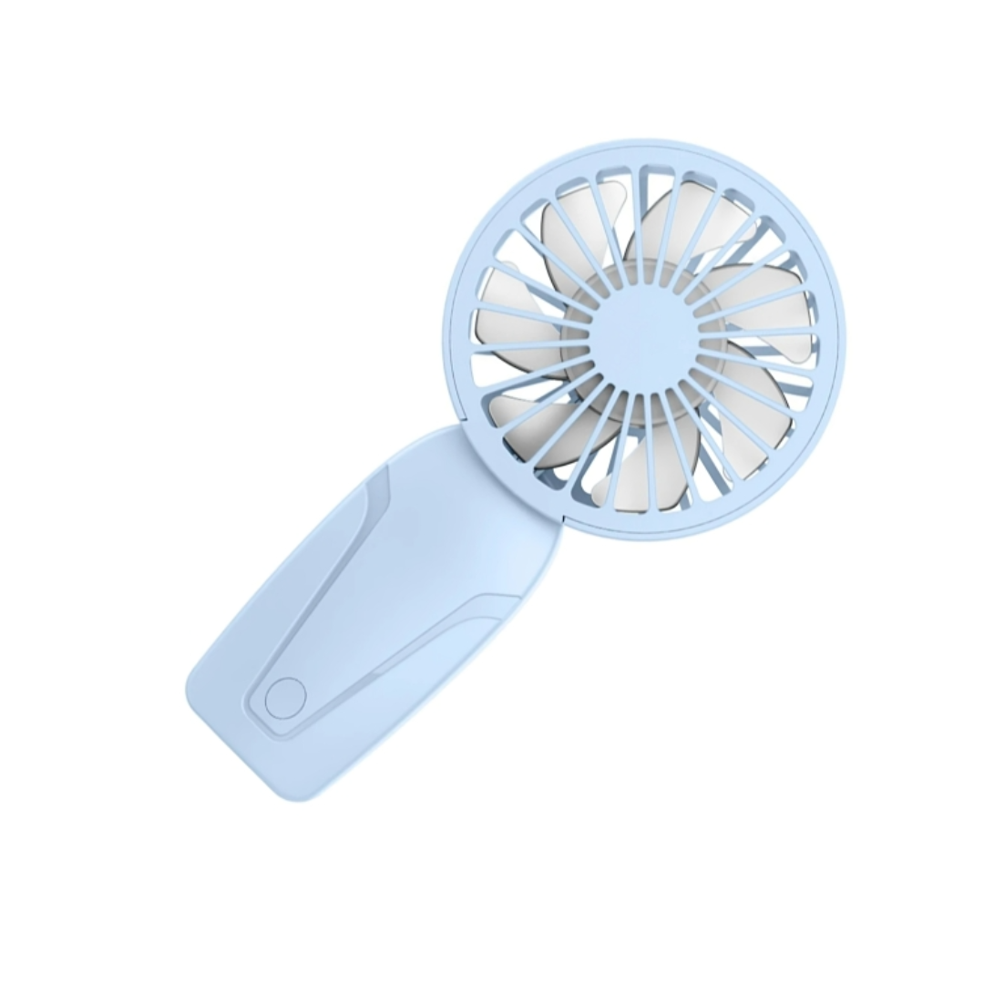 Portable Fan with Silent Cooling & Rechargeable Battery – PocketBreeze Mini