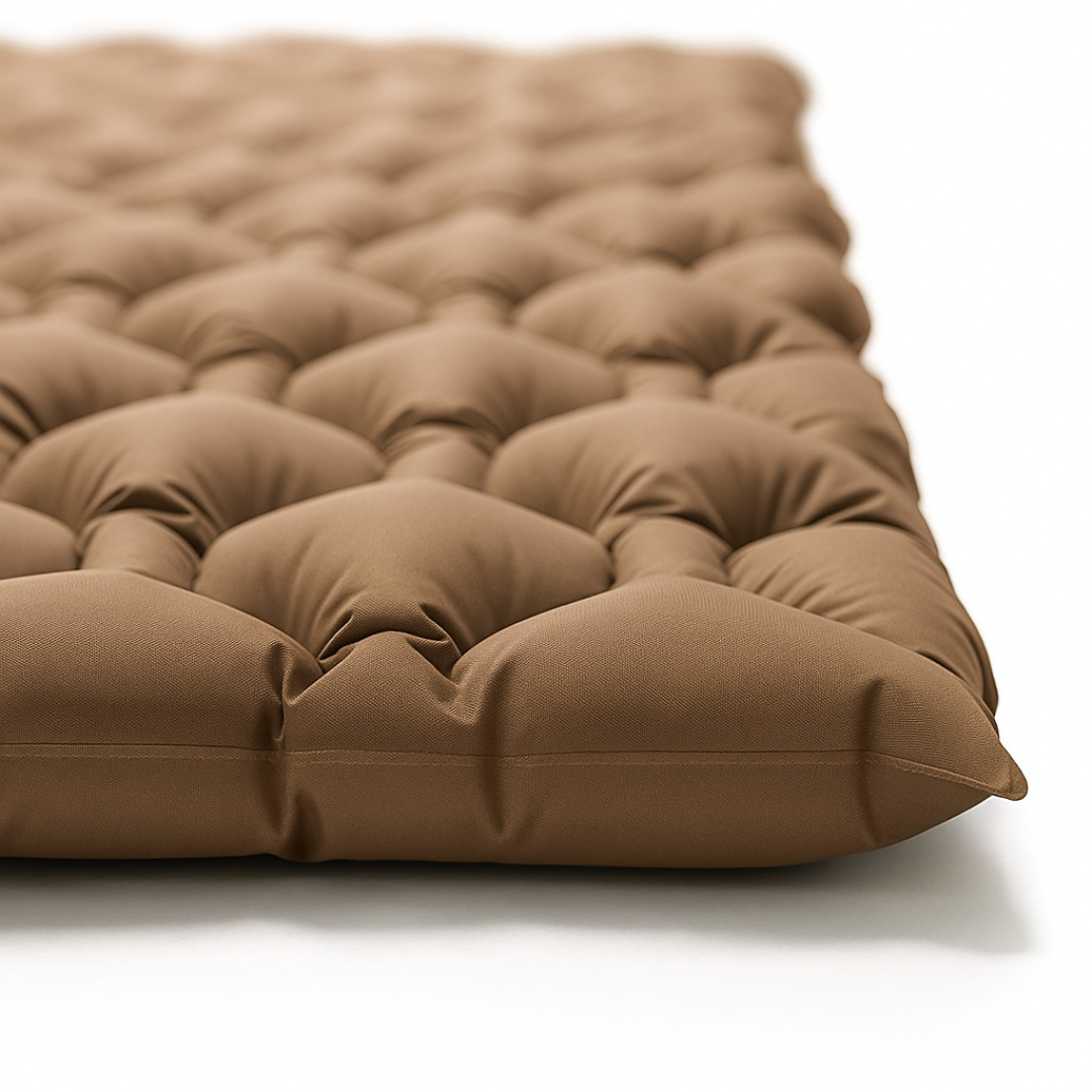 Double Camping Sleeping Mat with Foot Pump – AirNest Duo