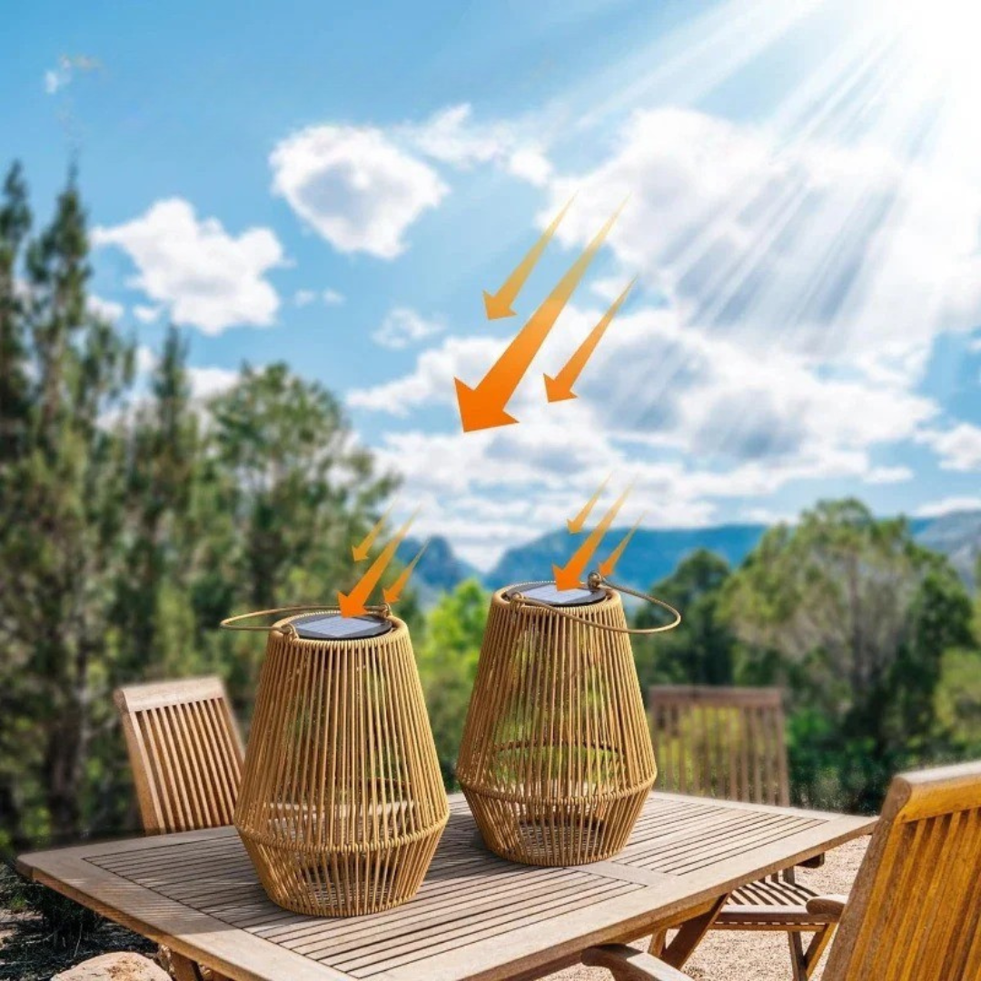Solar Lantern for Garden – SunWeave