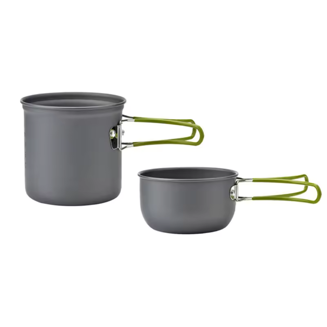 Cookware Set for Camping & Trekking (2 Persons) – Cooker Set Duo
