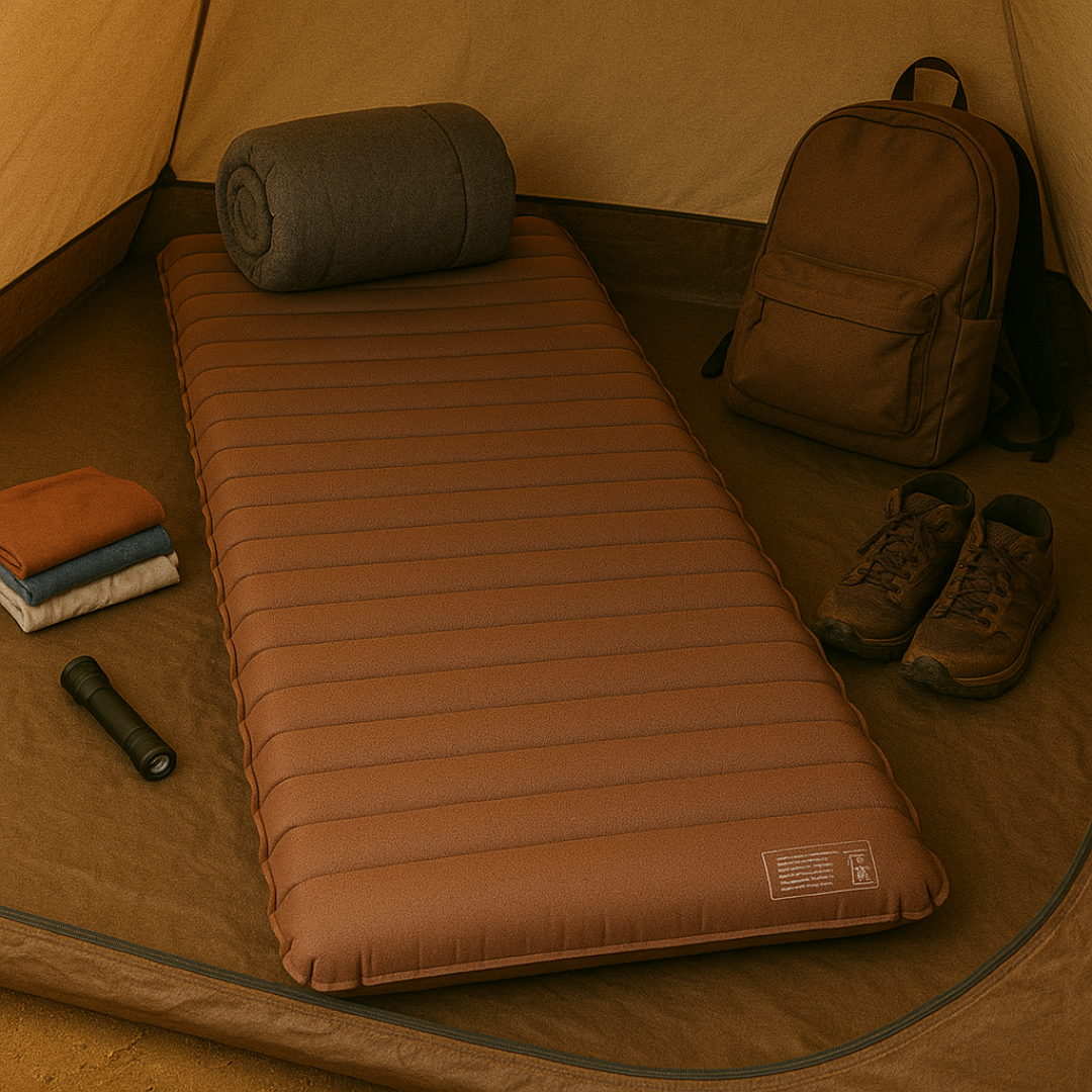 Self-Inflating Outdoor Sleeping Mat 10 cm – TrekNap AirCore