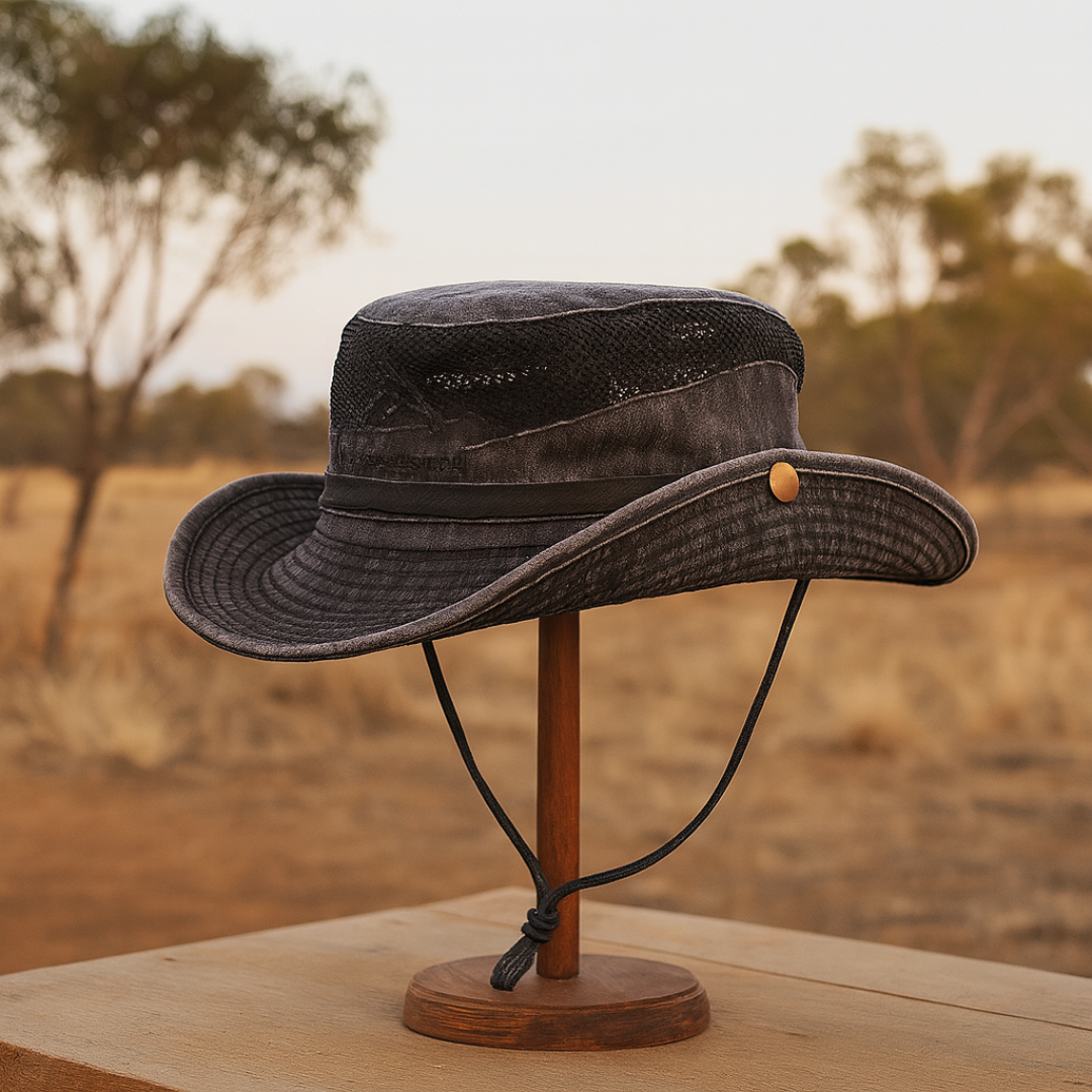 Sun Hat Cotton Bucket with Breathable Mesh – TrailSeeker Outdoor Cap