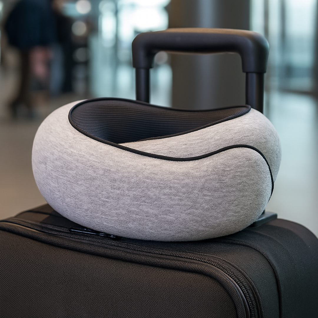 Memory Foam Neck Pillow U-Shape – TravelCozy
