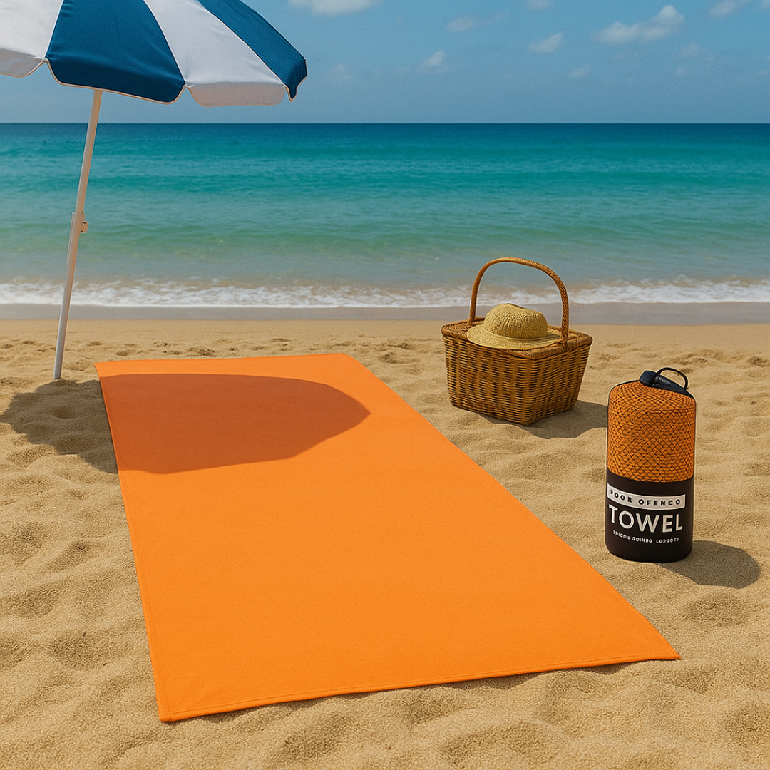 Beach Towel Microfibre Quick-Drying 80×180cm – AeroDry Towel