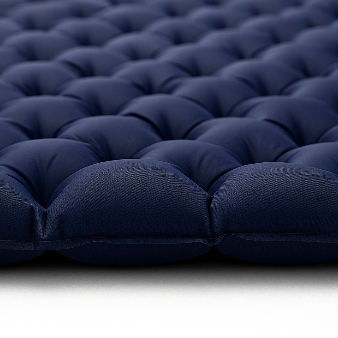 Double Camping Sleeping Mat with Foot Pump – AirNest Duo