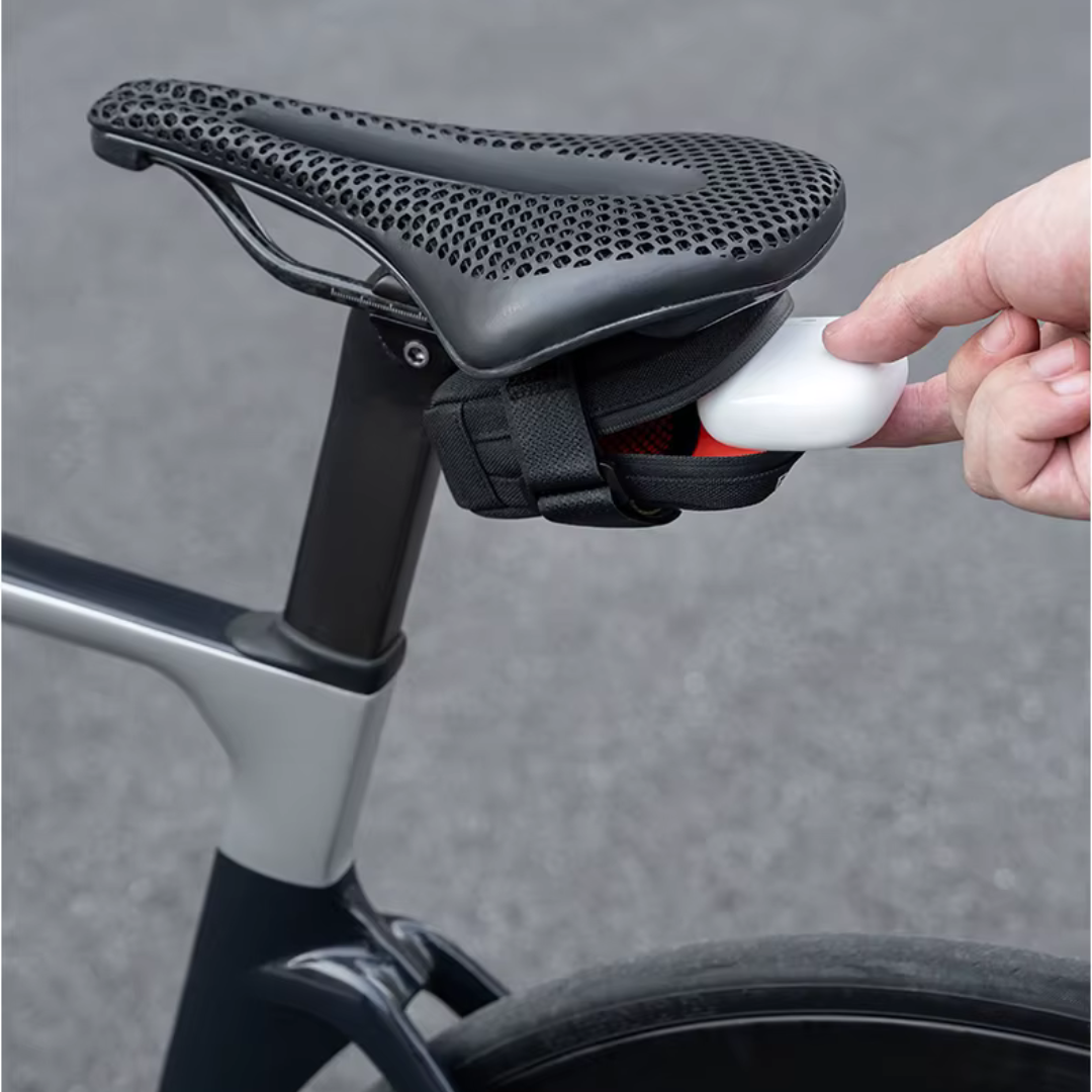 Ultra-lightweight bicycle saddle bag with zipper – SeatFix Mini