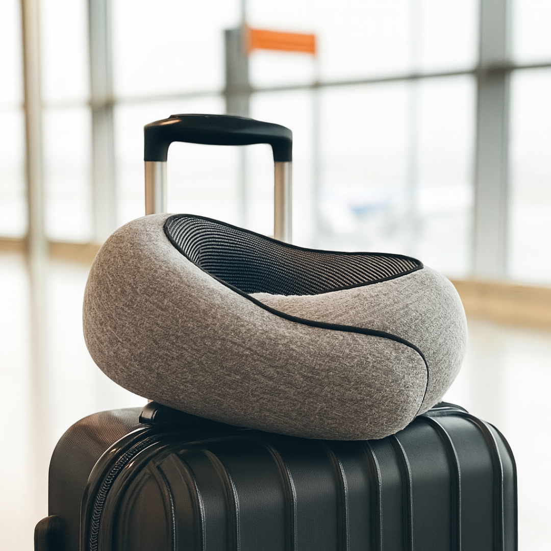 Memory Foam Neck Pillow U-Shape – TravelCozy