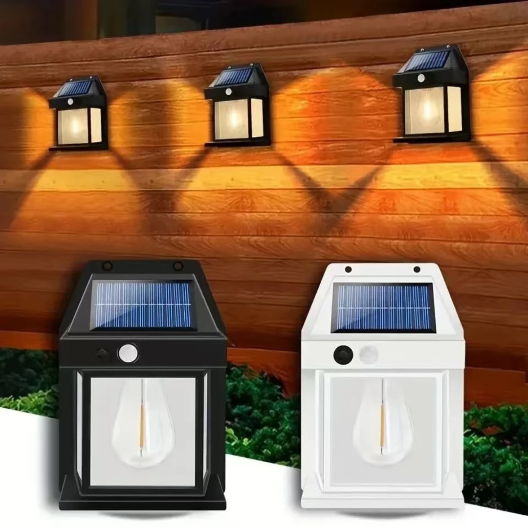 Solar Garden Light – LumaGuard Outdoor Wall Lamp