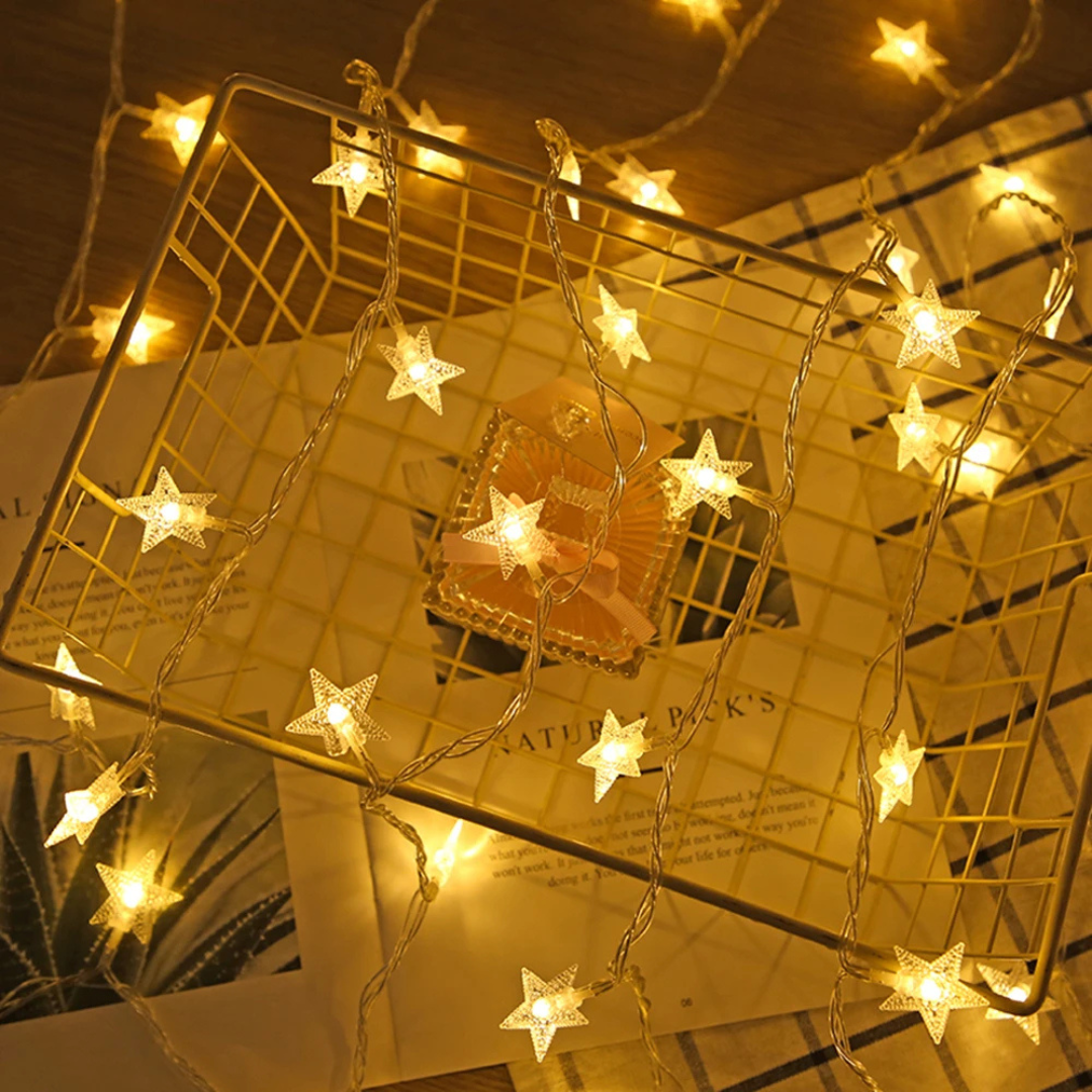 String Star Light – LumaGlow Fairy Chain
