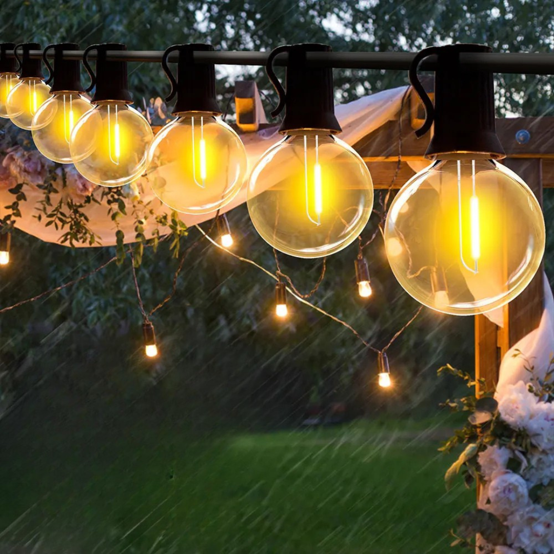 String Light – SolaraGlow G40 Patio Lights