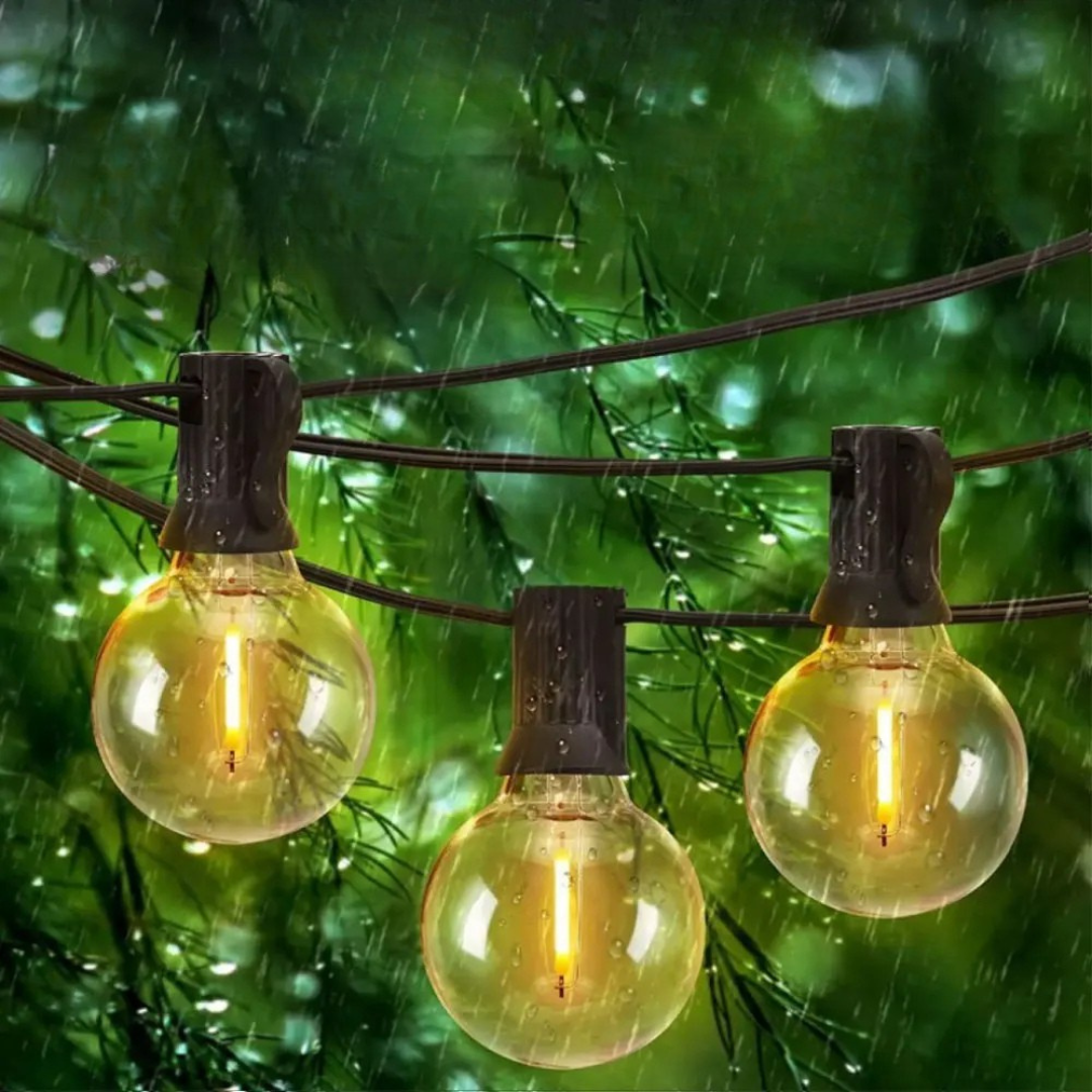 String Light – SolaraGlow G40 Patio Lights