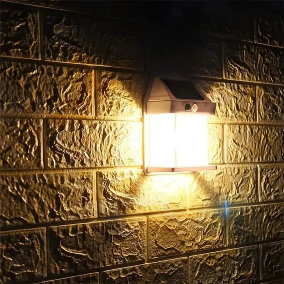 Solar Garden Light – LumaGuard Outdoor Wall Lamp