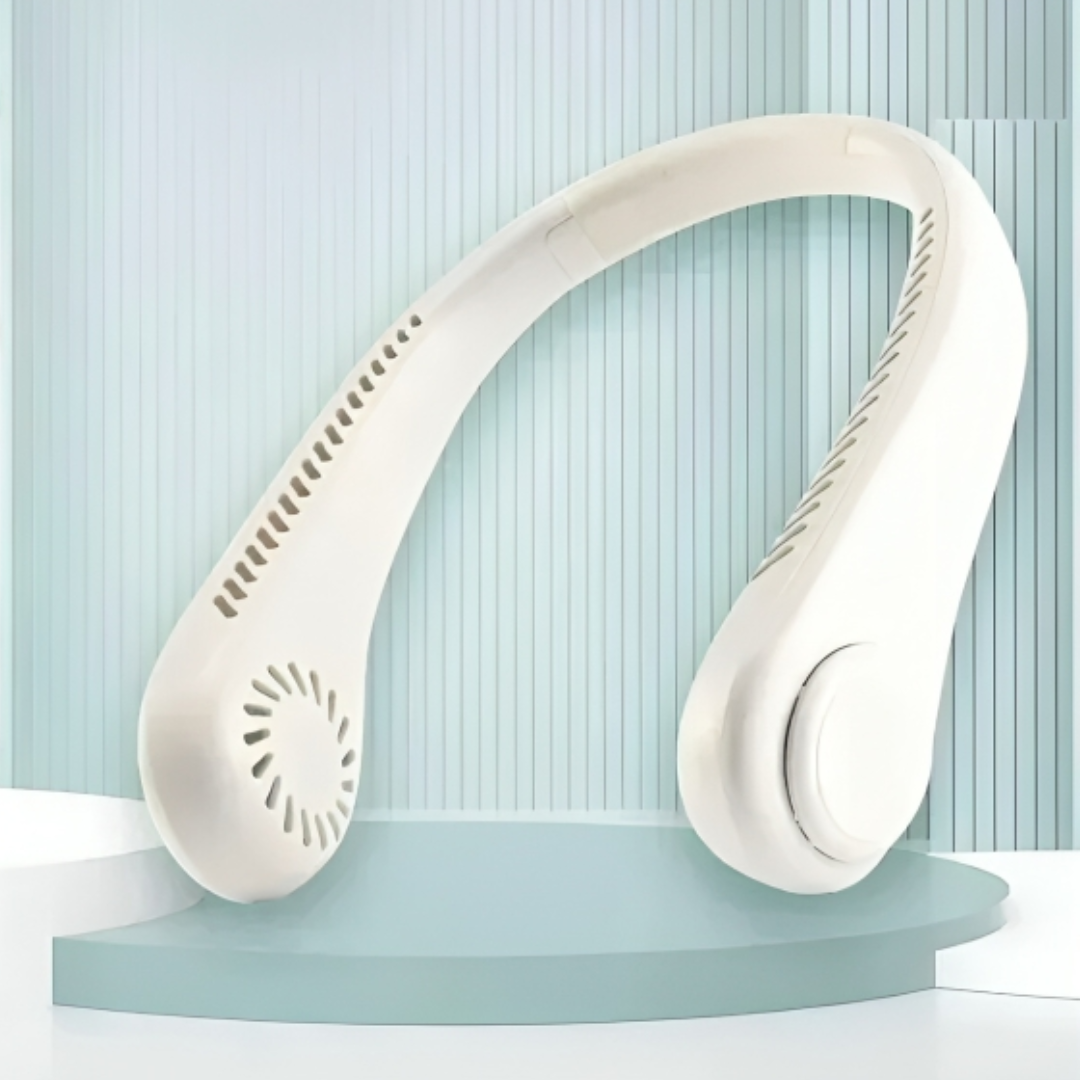Neck Fan – CoolBreeze Lite 3-Speed USB Rechargeable Bladeless Fan