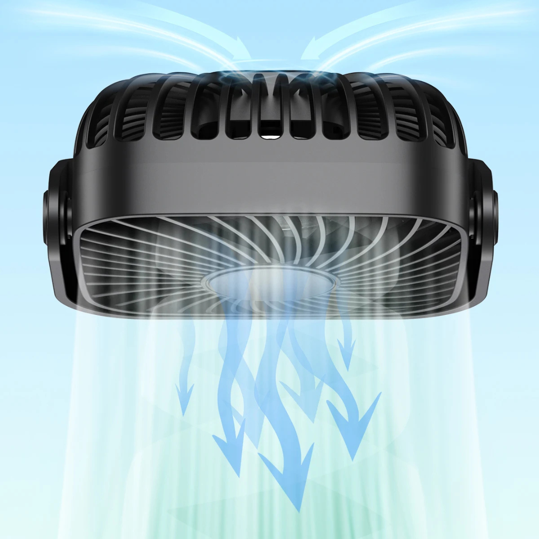 Portable Fan with Silent 3-Speed & 360° Adjustment – AeroCool Mini