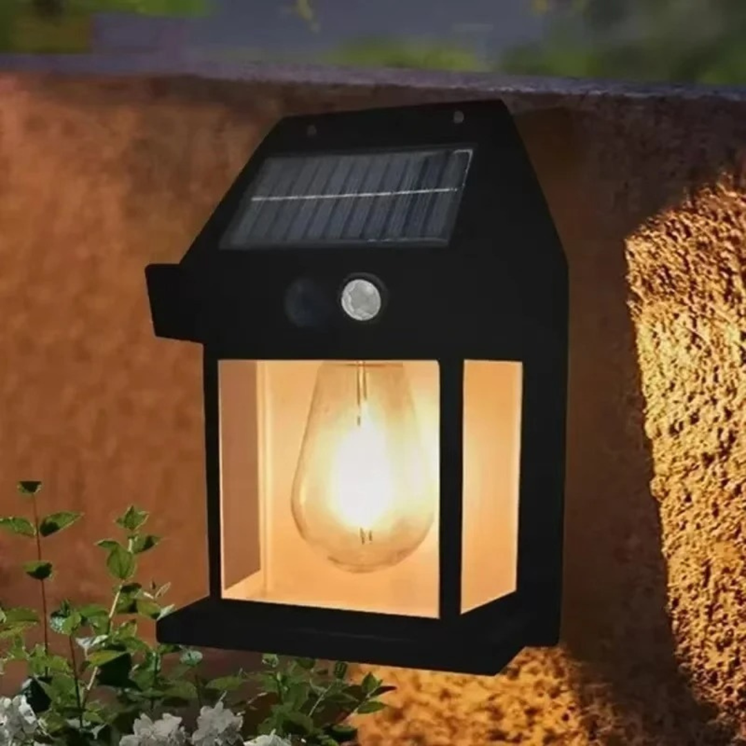Solar Garden Light – LumaGuard Outdoor Wall Lamp