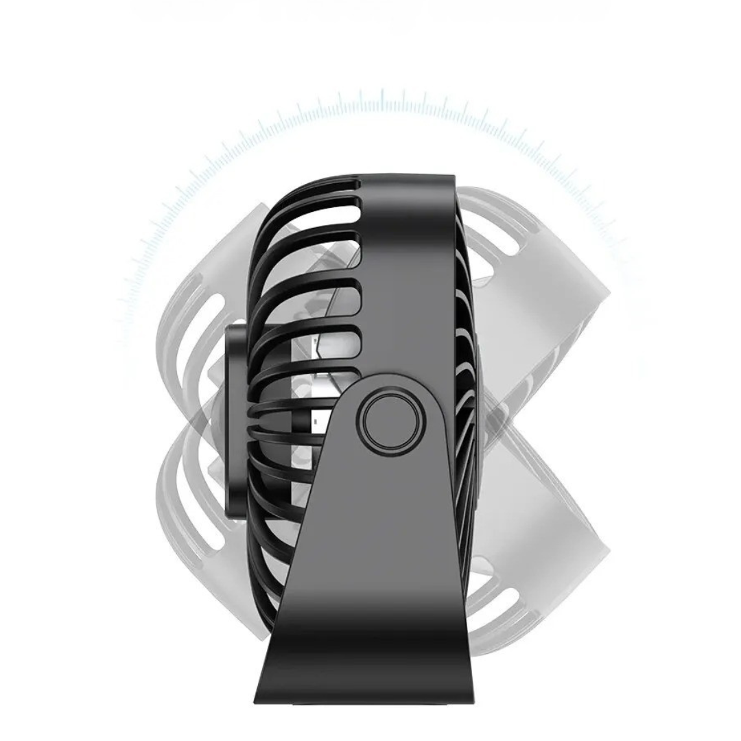 Portable Fan with Silent 3-Speed & 360° Adjustment – AeroCool Mini