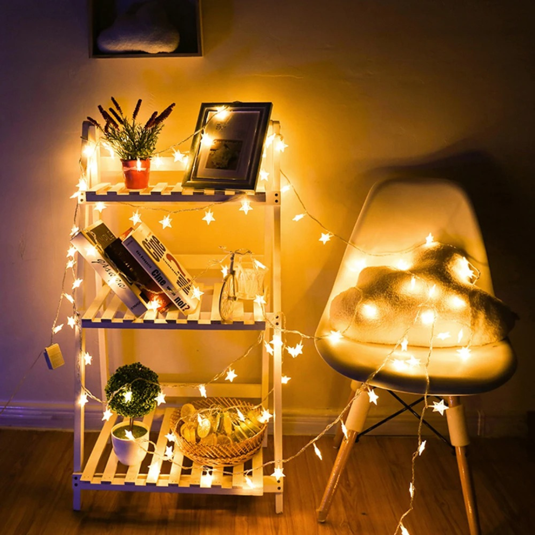 String Star Light – LumaGlow Fairy Chain