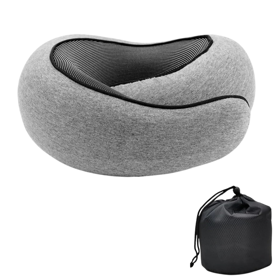 Memory Foam Neck Pillow U-Shape – TravelCozy