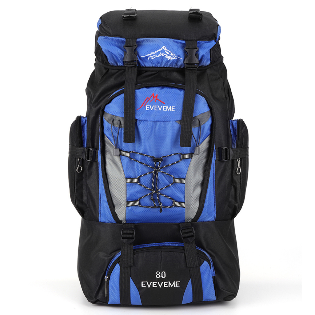 Outdoor Backpack 80L Waterproof & Comfortable – TrekRidge 80-Sport & Leisure > Camping & Hiking > Backpacks & Bags > Hiking backpacks-NordSpur Melbourne-NordSpur Melbourne