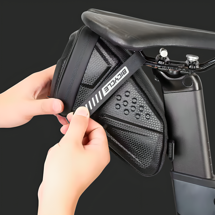 Robust Bicycle Saddle Bag with Zipper & Velcro – TrailSeat One