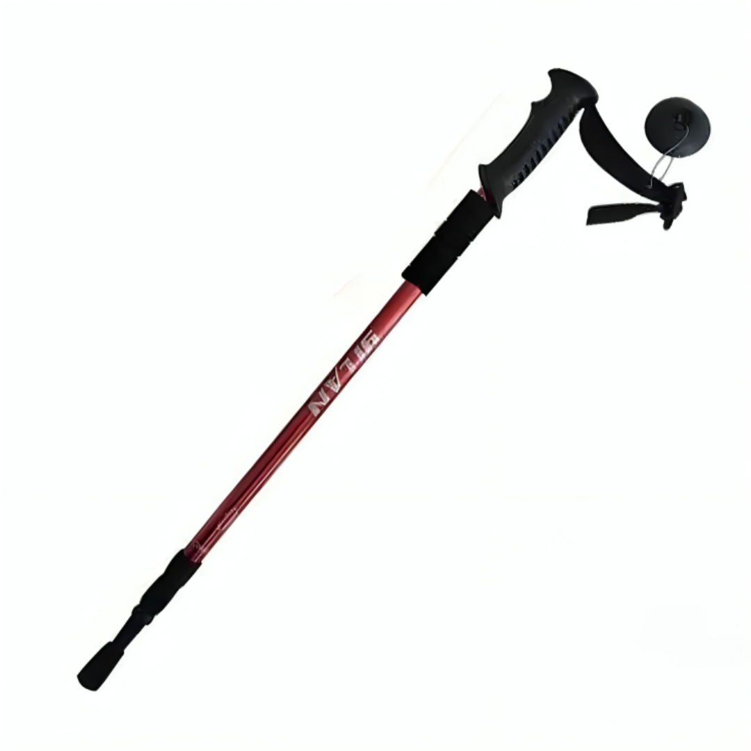 Folding Hiking Poles 4-part, ultra-light & robust – AlpGrip