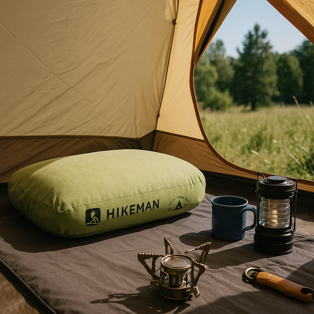 Camping pillows
