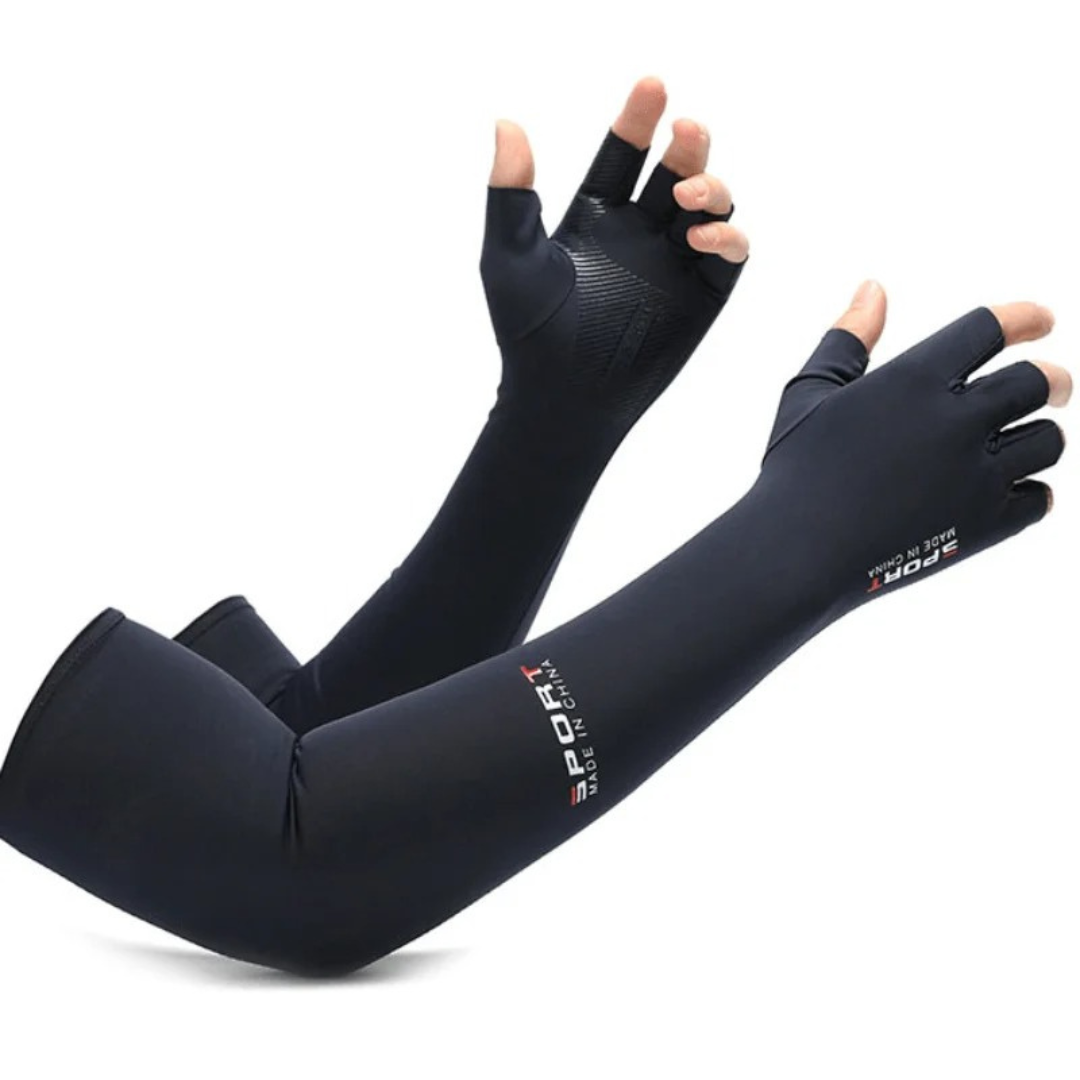Arm Sleeves for Men – AeroSilk Shield