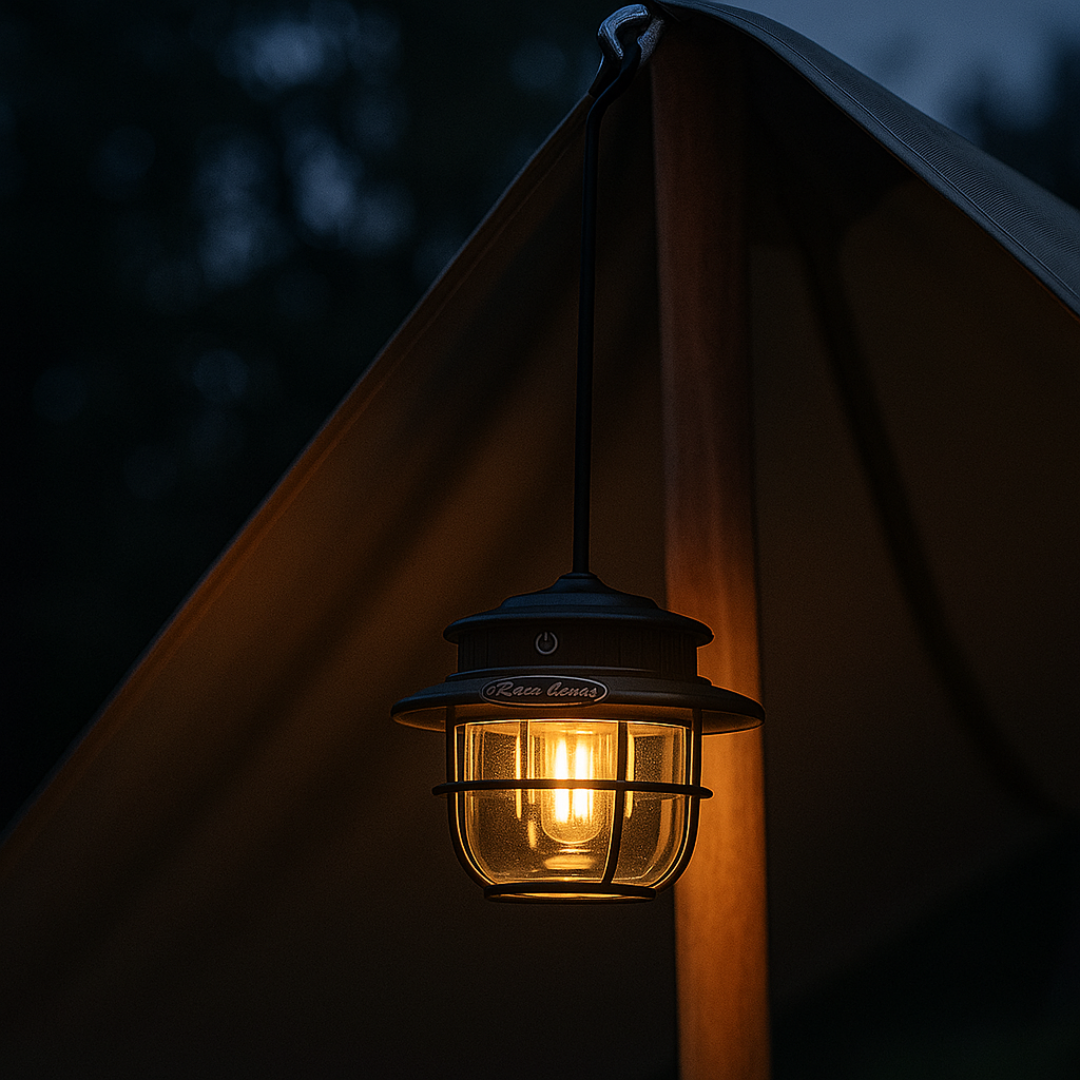Vintage Light Retro Lamp – TrailGuard Waterproof Camping Lantern