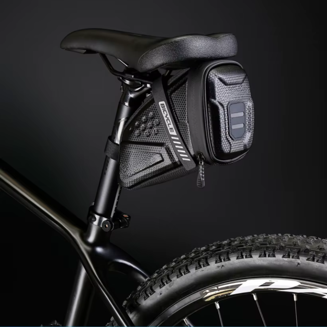 Robust Bicycle Saddle Bag with Zipper & Velcro – TrailSeat One