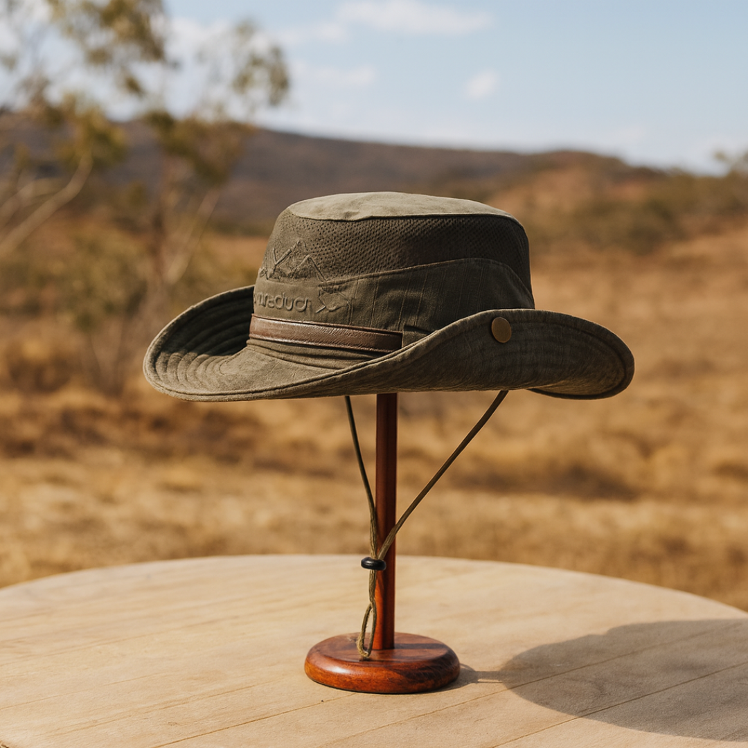 Sun Hat Cotton Bucket with Breathable Mesh – TrailSeeker Outdoor Cap