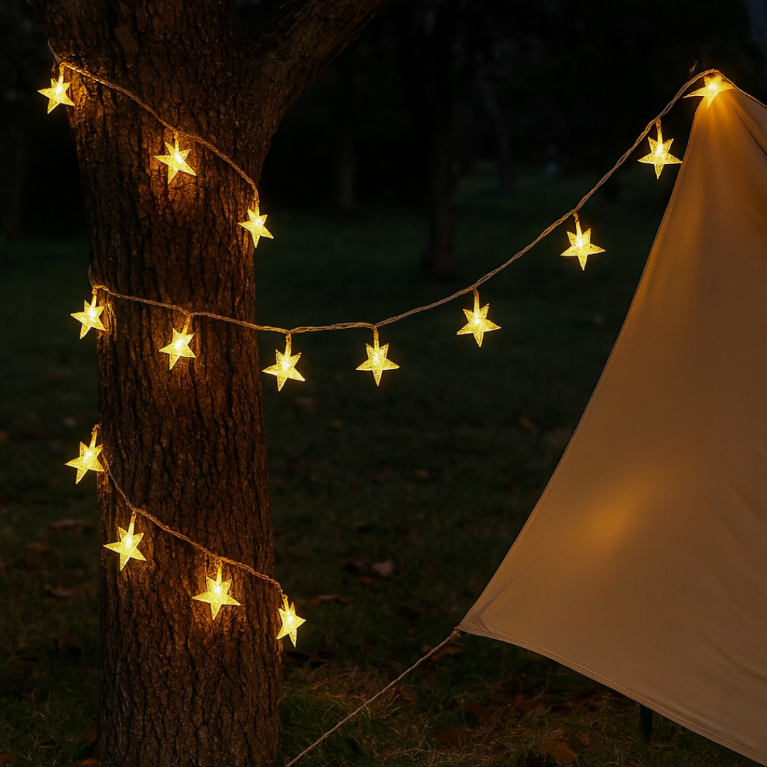 String Star Light – LumaGlow Fairy Chain