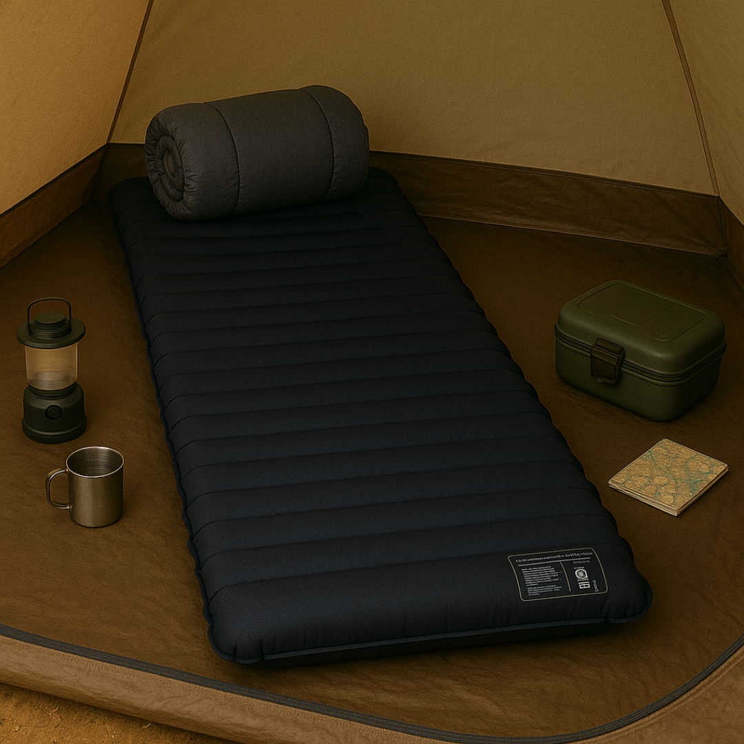Self-Inflating Outdoor Sleeping Mat 10 cm – TrekNap AirCore