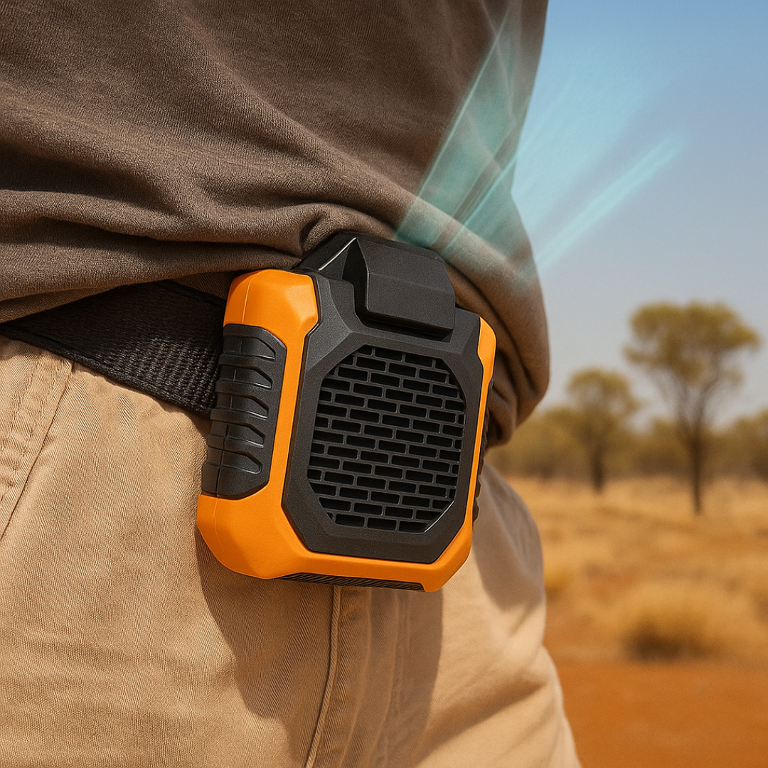 Waist Fan – WindMate 6000mAh USB Rechargeable with 3 Speeds