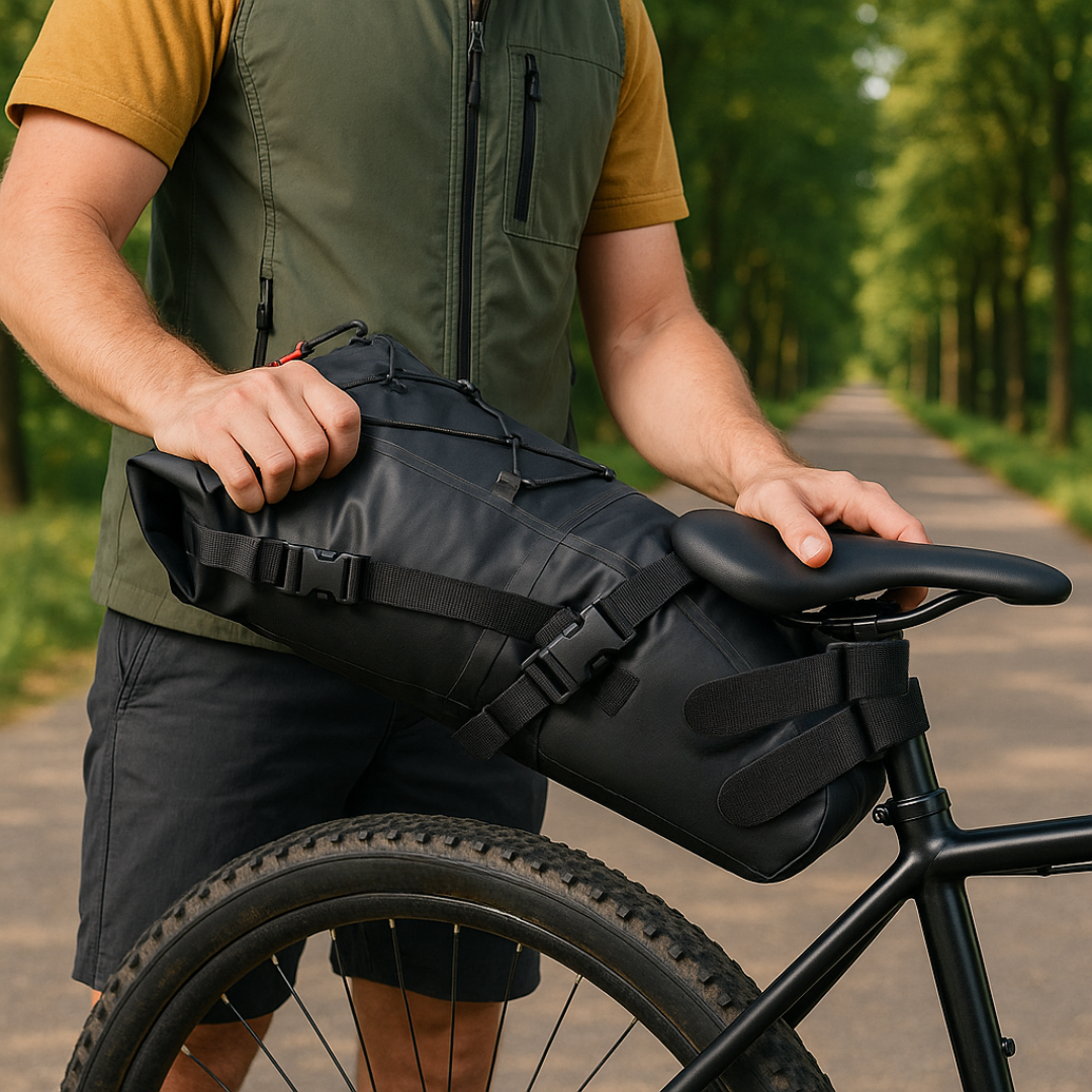 Bike Saddle Bag 10L Large & Waterproof – RidePack 10L
