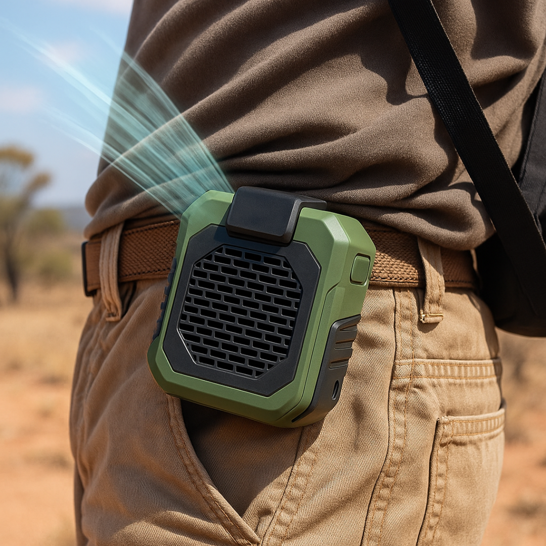 Waist Fan – WindMate 6000mAh USB Rechargeable with 3 Speeds