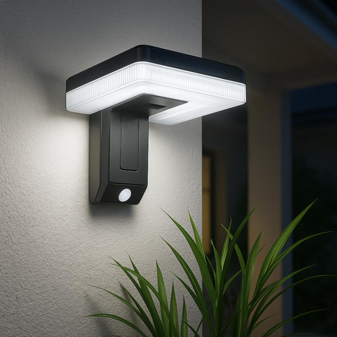 Solar Garden Light – MotionBeam Foldable Wall Lamp