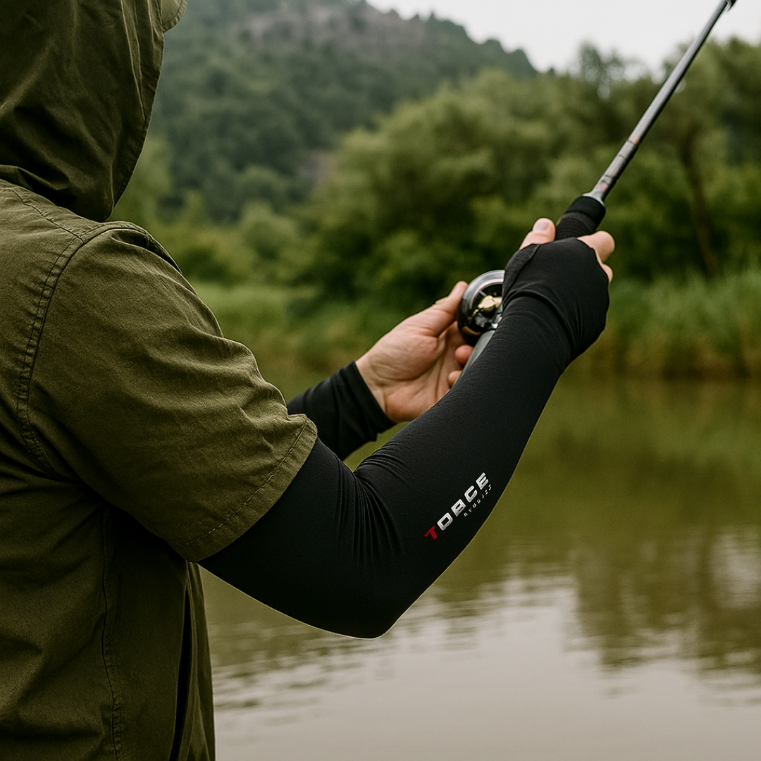 Arm Sleeves for Men – AeroSilk Shield