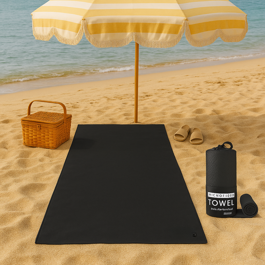 Beach Towel Microfibre Quick-Drying 80×180cm – AeroDry Towel