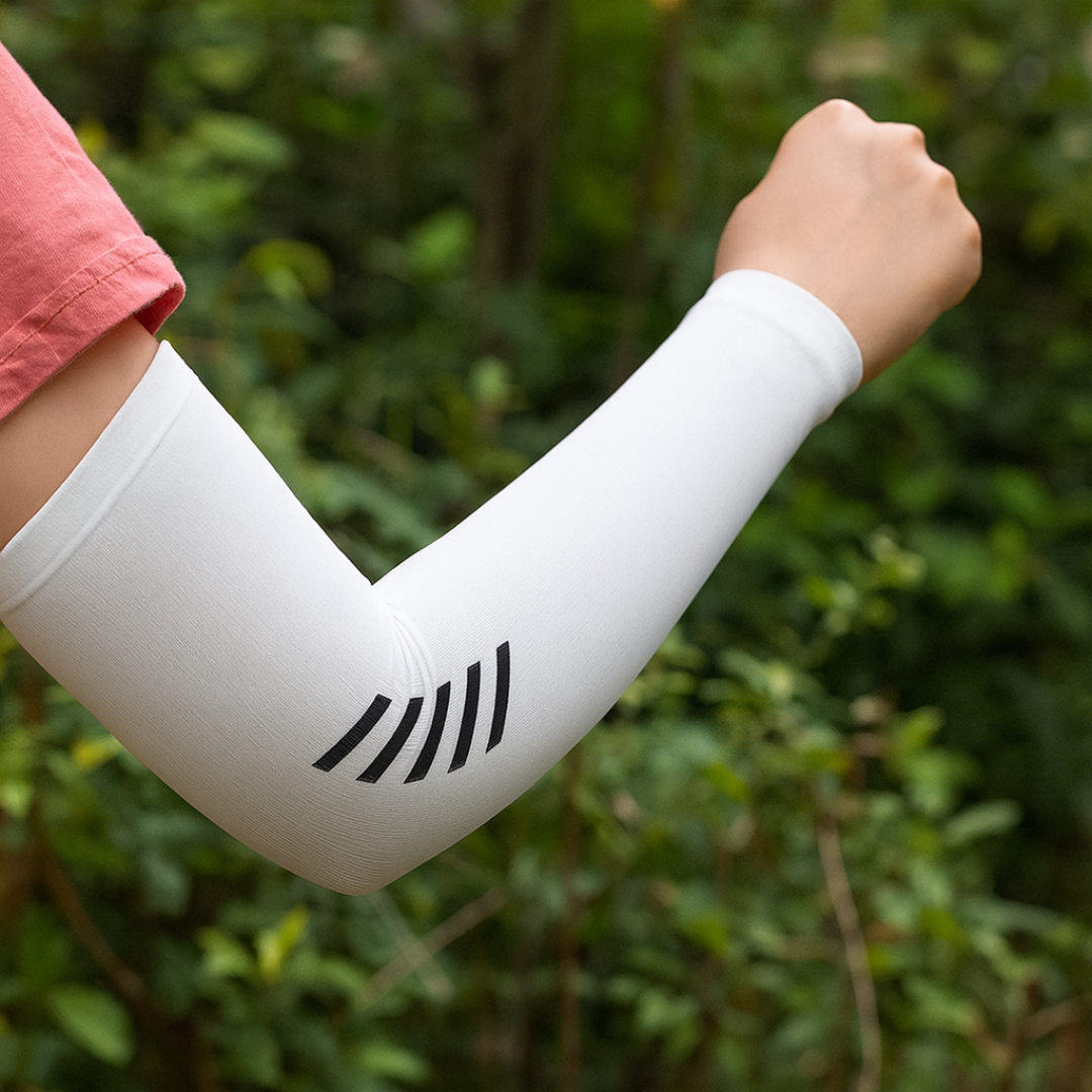 Cooling Sports Sleeves with UV Protection – AeroCool Arm Guards