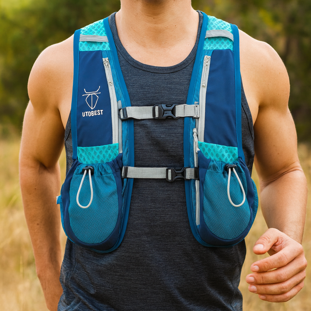 Running Vest Hydration Pack 5L – AeroFlow Trail Vest