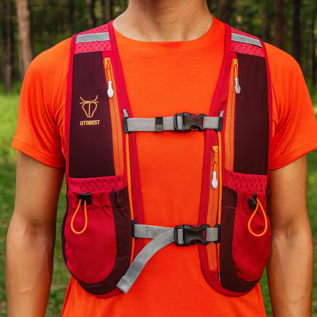 Running Vest Hydration Pack 5L – AeroFlow Trail Vest