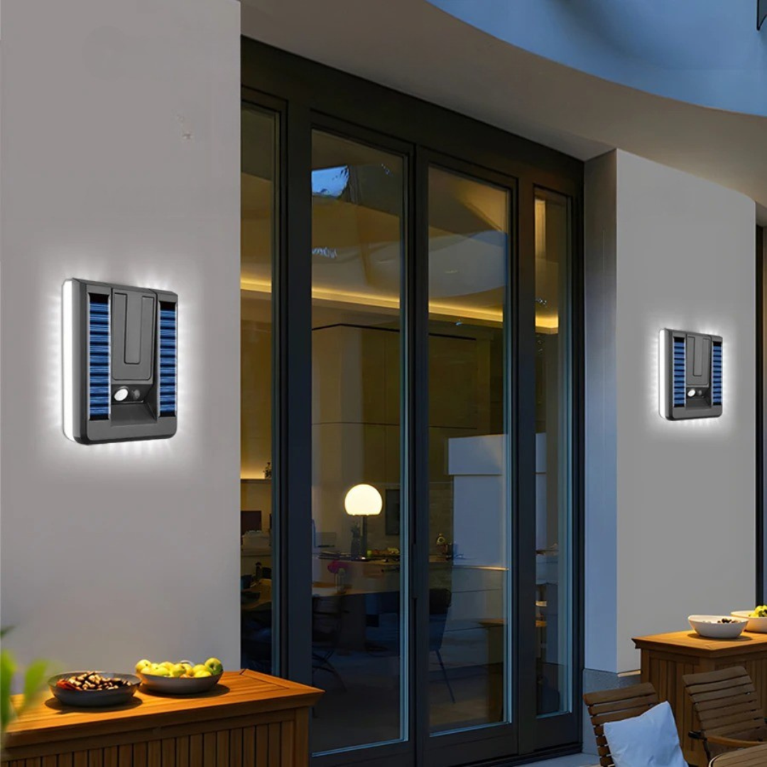 Solar Garden Light – MotionBeam Foldable Wall Lamp