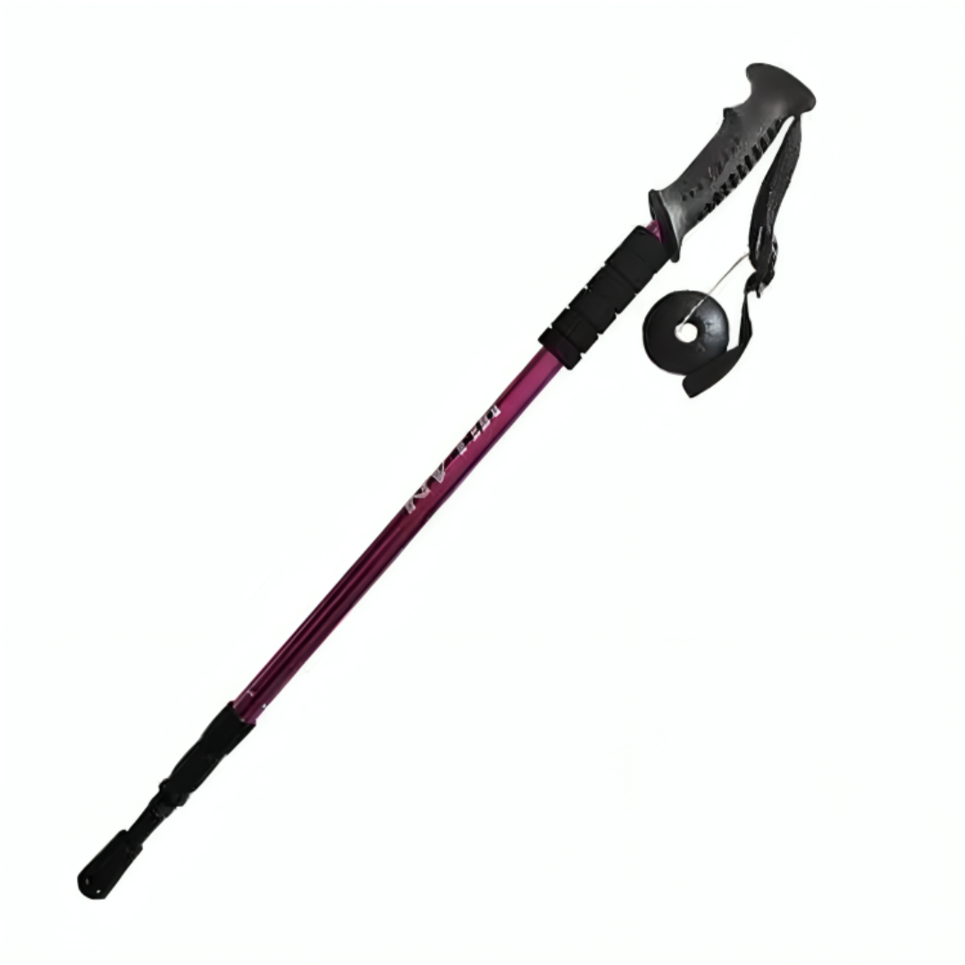 Folding Hiking Poles 4-part, ultra-light & robust – AlpGrip